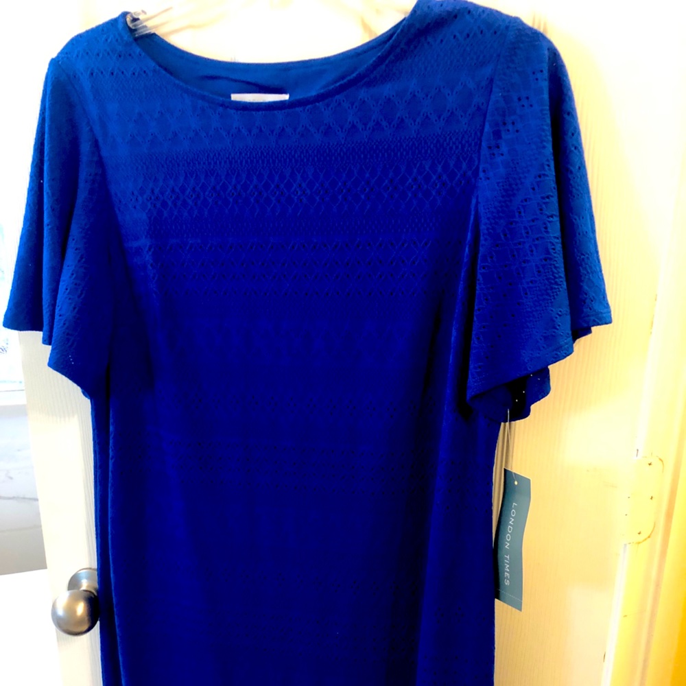 NWT azure blue dress